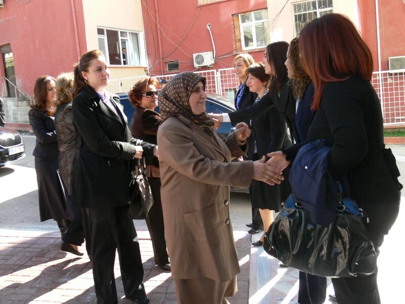 2011 Bakan ve brokrat elerinin ziyareti