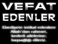 Vefat Edenler / 21 Ekim 2010