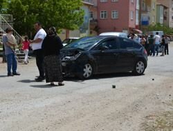 le merkezindeki trafik kazasnda bir ki?Ÿi yaraland